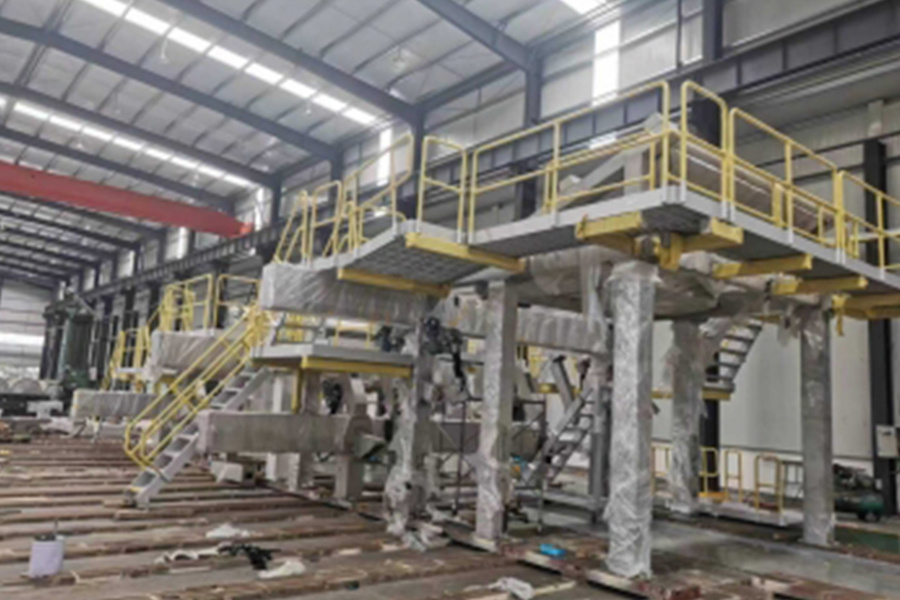 Struchtúr trealamh papermaking